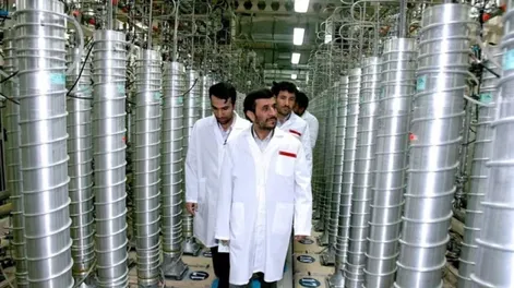 LA PLANTA de enriquecimiento de uranio Fordow de Irán.