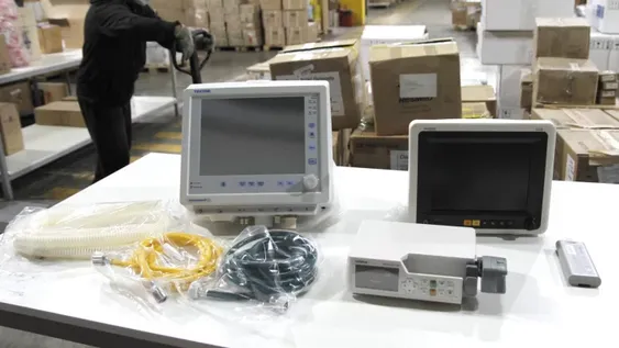 La provincia recibió 25 respiradores, los que se suman a los 265 que ya estaban