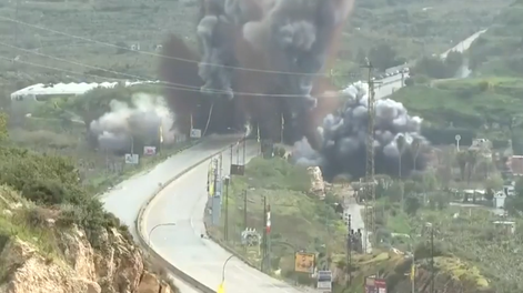 Israel aseguró que el puente destruido en el sur del Líbano era utilizado por Hezbollah para el contrabando de armas