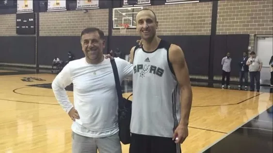 La sentida carta del primer entrenador de Manu Ginóbili