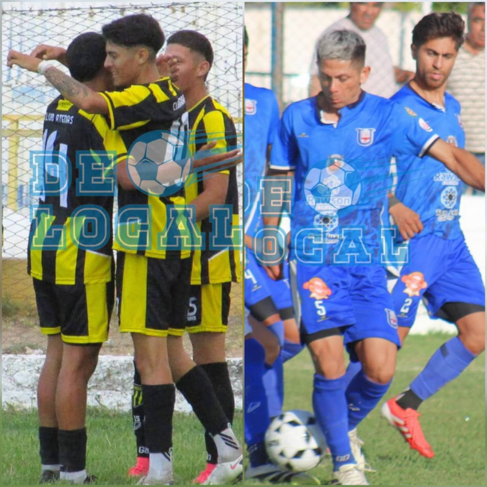 Fútbol local: Atenas y Unión son los punteros del Apertura del fútbol sanjuanino.