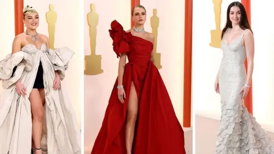 Premios Oscar 2023: todos los looks de la alfombra champagne