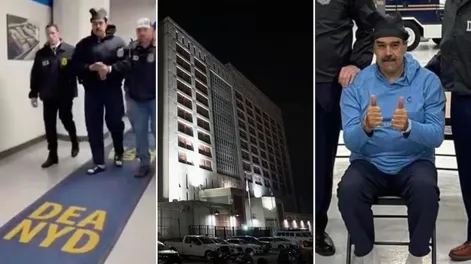 Cómo es el Metropolitan Detention Center, la cárcel donde pasó su primera noche detenido Nicolás Maduro en Nueva York