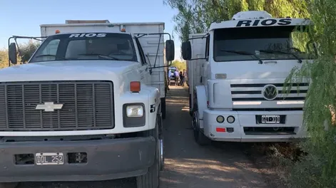 Dos hombres detenidos por robar pasas de uva que eran trasladadas desde una finca