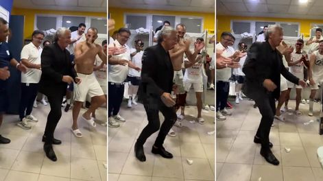 El baile viral de Gorosito tras eliminar a Boca Juniors de la Copa Libertadores