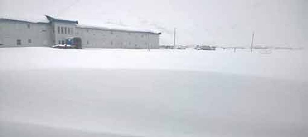 Por las intensas nevadas, sigue cerrado el Cristo Redentor