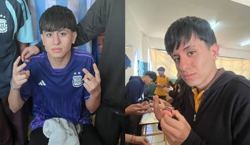 Uriel Ríos era estudiante del quinto año del Colegio Santa Teresita del Niño Jesús de Rawson.&nbsp;