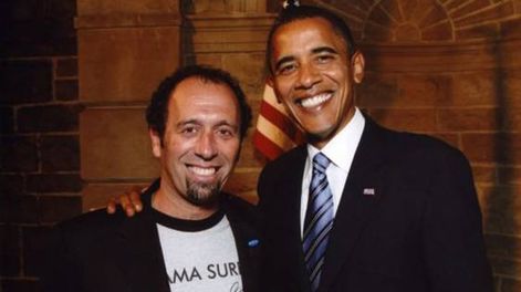 El argentino que se plegó  a la campaña de Obama