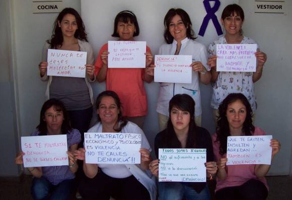 Dijeron no a la violencia