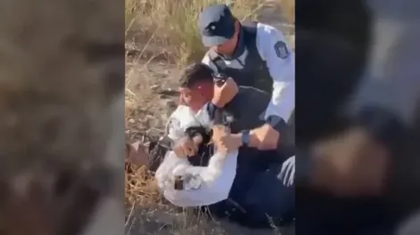 El violento perfil del policía del escándalo con el jugador de San Martín