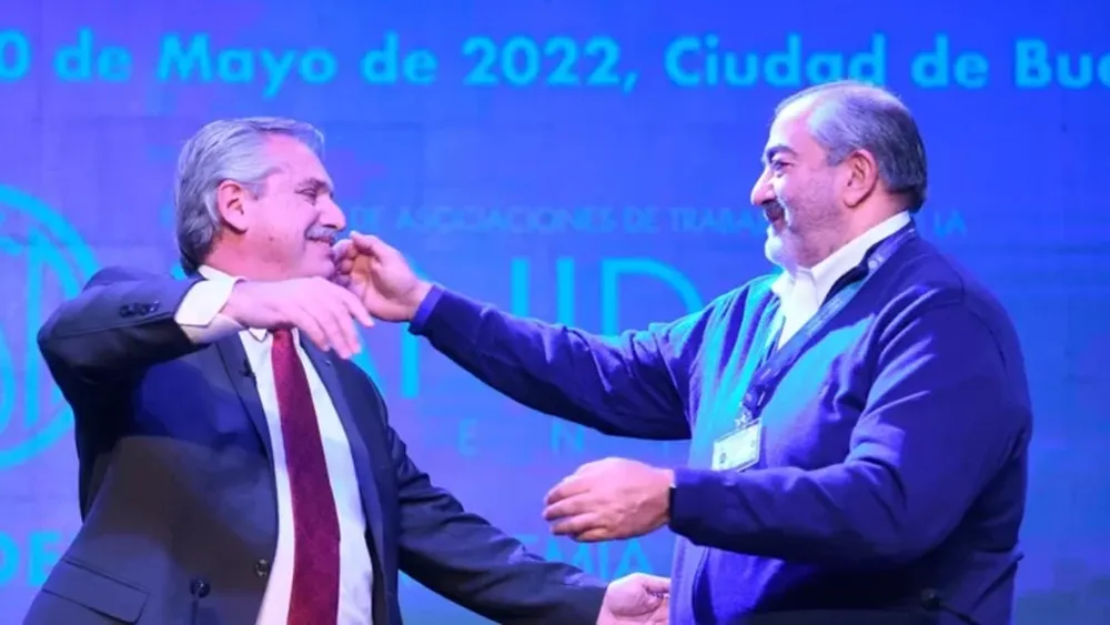 Alberto Fernández estará el viernes en la CGT para un acto por el aniversario de la muerte de Perón