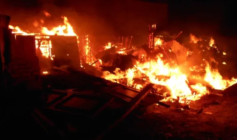 Seis caballos de carrera murieron calcinados durante un incendio en Mendoza