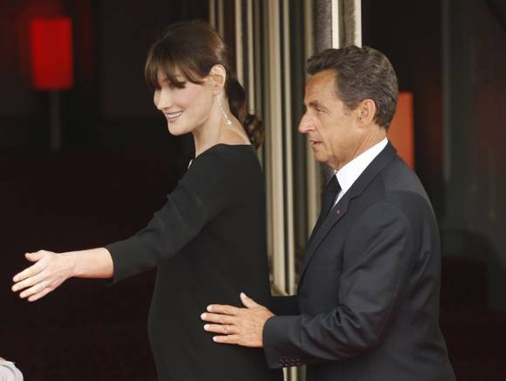 Nació la hija de Carla Bruni