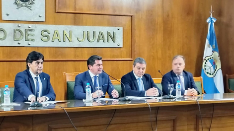 Casa de Gobierno - Conferencia de prensa.