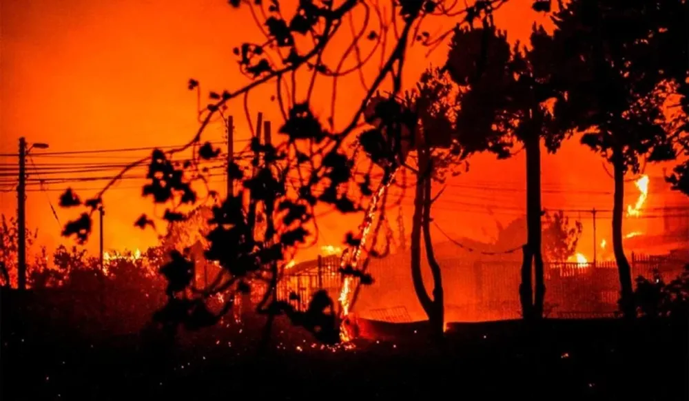 Devastación en Chile: el número de muertos por los incendios ascendió a 112