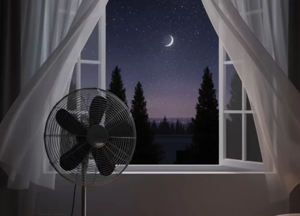 El truco para que el ventilador enfríe como un aire acondicionado.