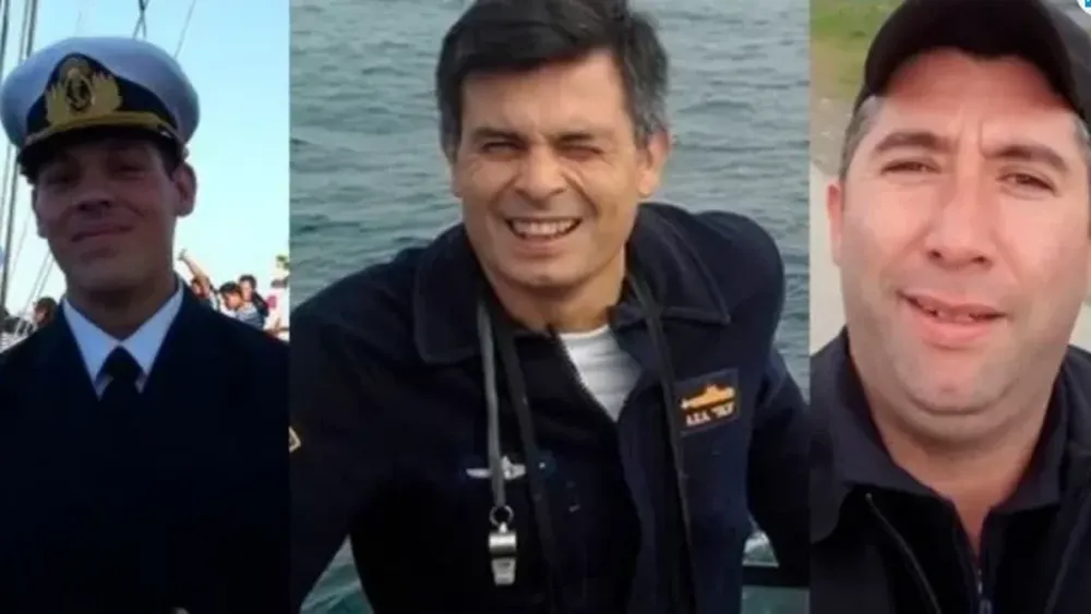 Los tres sanjuaninos que murieron en el ARA San Juan.