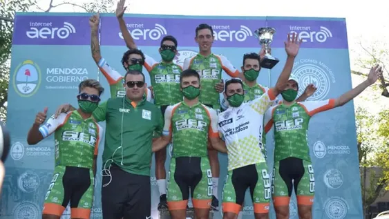 Rosas con la etapa y Dotti con la sexta corona