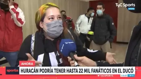El reclamo de una hincha que se dio una vacuna experimental y no puede ir a la cancha