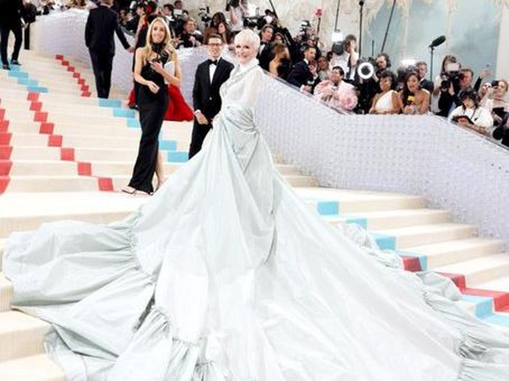 Glenn Close recitó a Borges en la Met Gala 2023 y generó furor