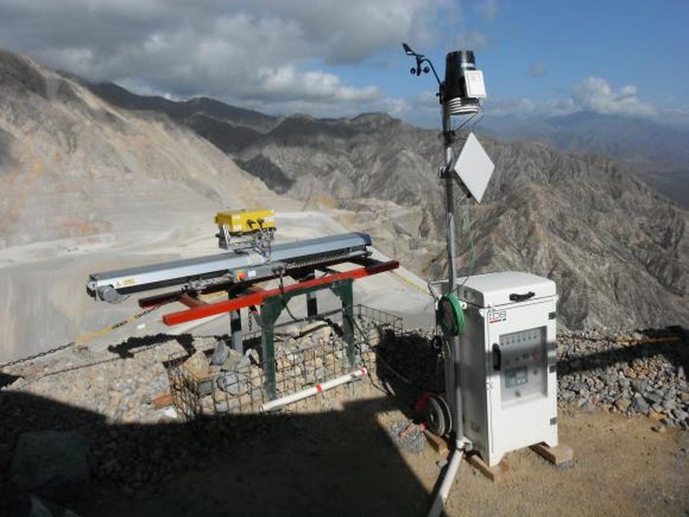 En 1 año, el radar antiderrumbes de Gualcamayo evitó 3 accidentes