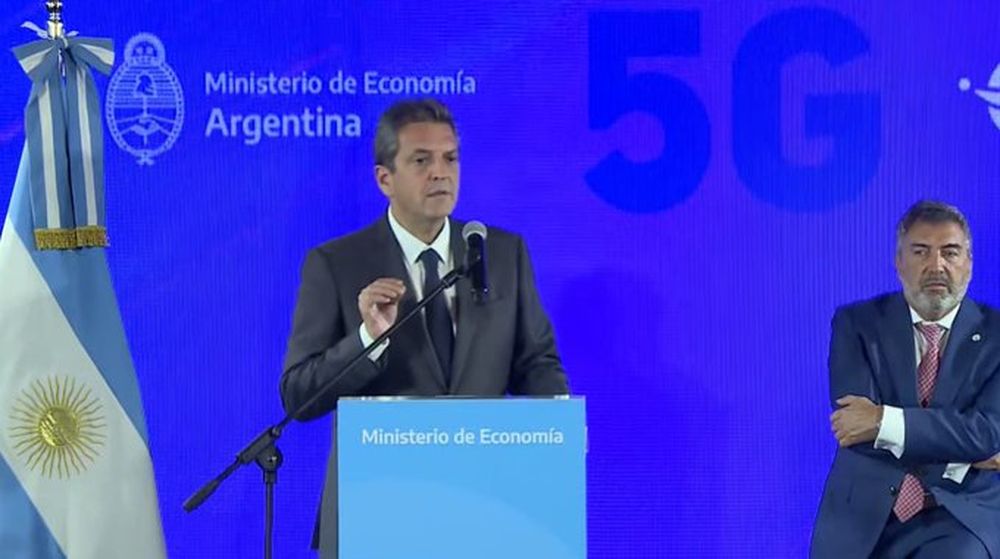 Massa anunció la llegada de la tecnología 5G y dijo que las empresas invertirán más de US$1.000 millones