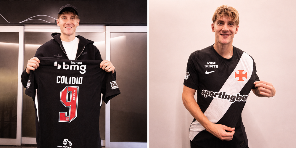 Facundo Colidio se despidió de River y fue presentado en Vasco da Gama.
