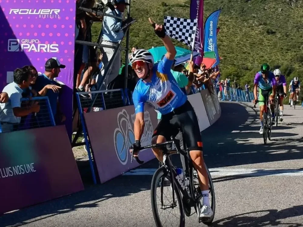 Vuelta del Porvenir: Fredes desbancó del primer puesto a Dotti en la etapa reina