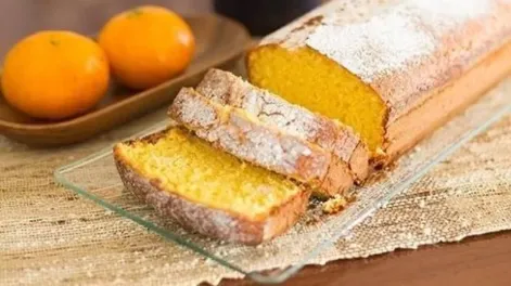 budín de mandarina