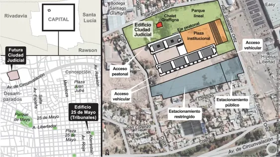 Nación aportará la mitad de los fondos para construir la Ciudad Judicial