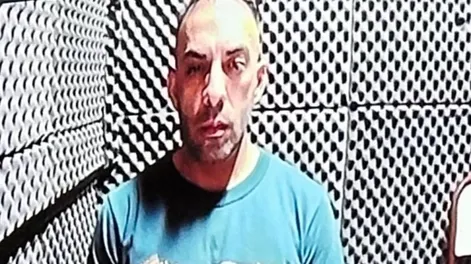 Miguel Alejandro Deiana presenció la audiencia por Zoom.