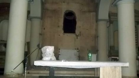 Jáchal: el arreglo del templo, más de un año de retraso