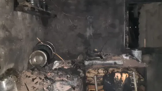 Una familia de Pocito sufrió perdidas totales en su vivienda por un incendio