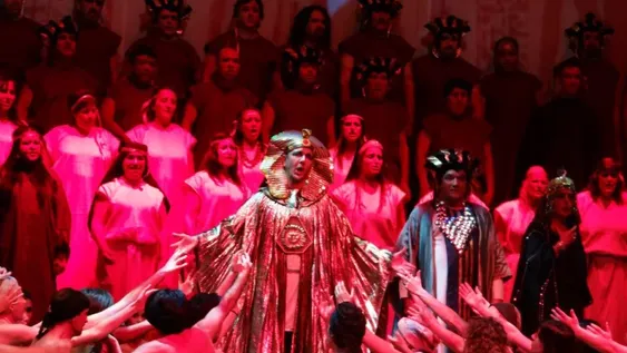 AÍDA, uno de los títulos que la Fundación Ópera de San Juan subió a escena en San Juan