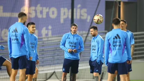 Di María y De Paul avanzan en su recuperación para la semifinal frente a Croacia