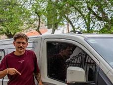 Especial. El ultramaratoinista Facundo Pomponio ya inició el desafío de unir Los Andes con Buenos Aires. Especial. El ultramaratoinista Facundo Pomponio ya inició el desafío de unir Los Andes con Buenos Aires.