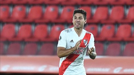 Montiel se recuperó de la mononucleosis, pero dudan que pueda jugar ante Boca