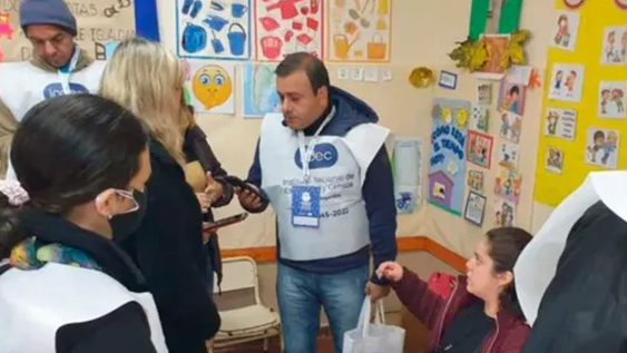 El gobernador de Misiones participó del Censo en su provincia