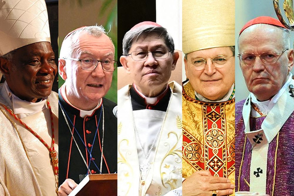 Los nombres de los posibles candidatos a suceder al Papa Francisco