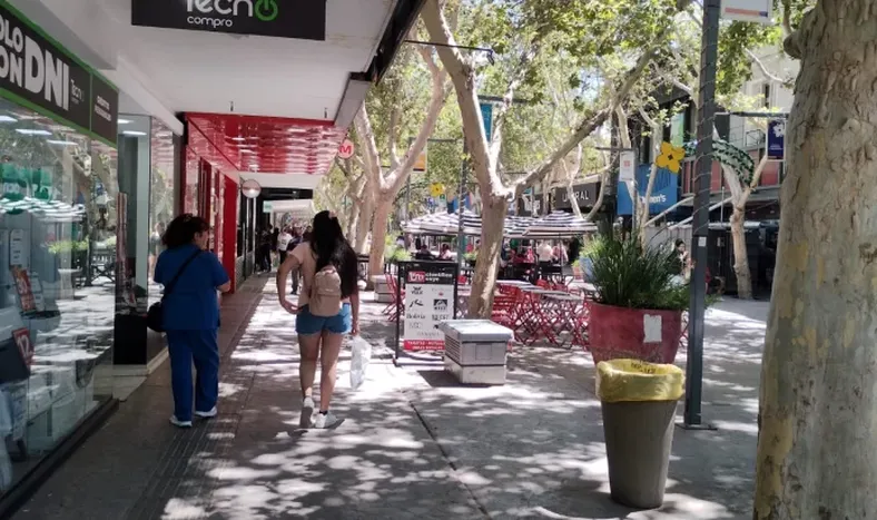 Poco movimiento en el microcentro el 31 de diciembre.