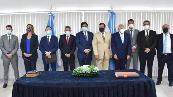 La Corte de Justicia puso en funciones a nueve magistrados