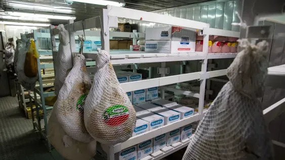 Quince toneladas de alimentos para la travesía en la Antártida