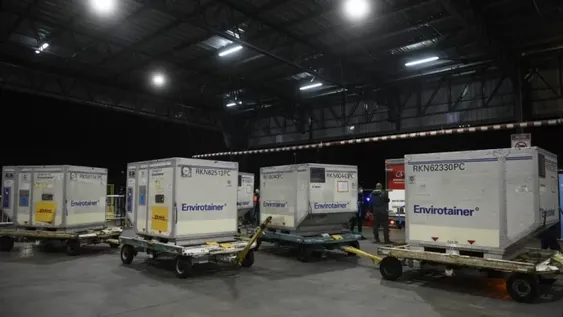 Argentina recibe esta semana casi 2,5 millones de vacunas contra el coronavirus