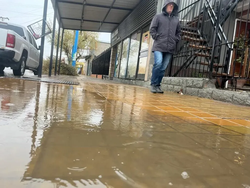 Lluvias en San Juan.