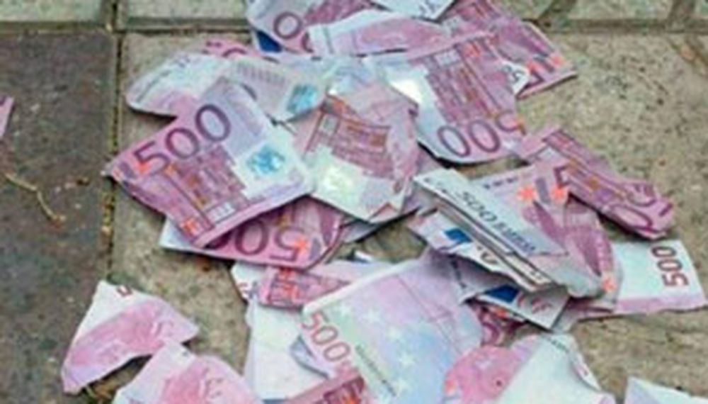 Una anciana rompió casi un millón de euros antes de morir