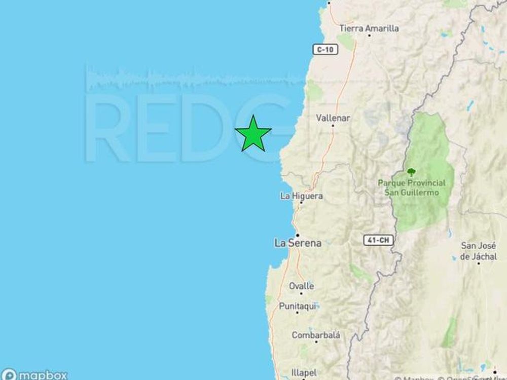 Fuertes sismos grado 6 sacudieron el centro y norte de Chile