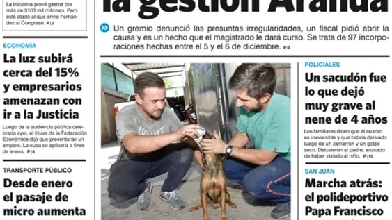 Tapa Edición 12 de Diciembre 2019