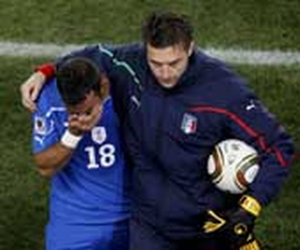 Italia: Quedó fuera de la Copa