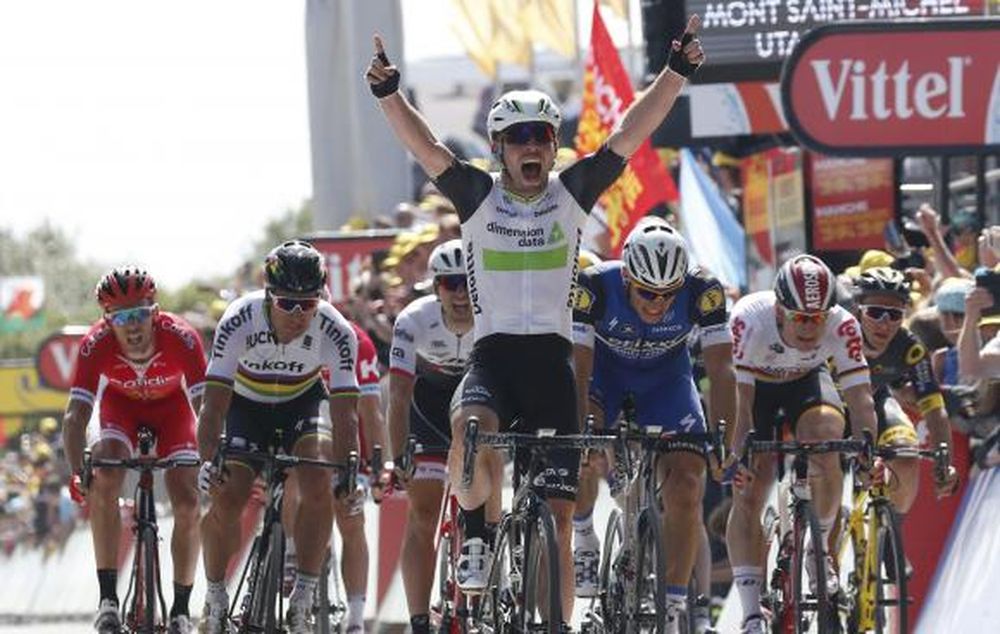 Cavendish sacó a relucir su chapa
