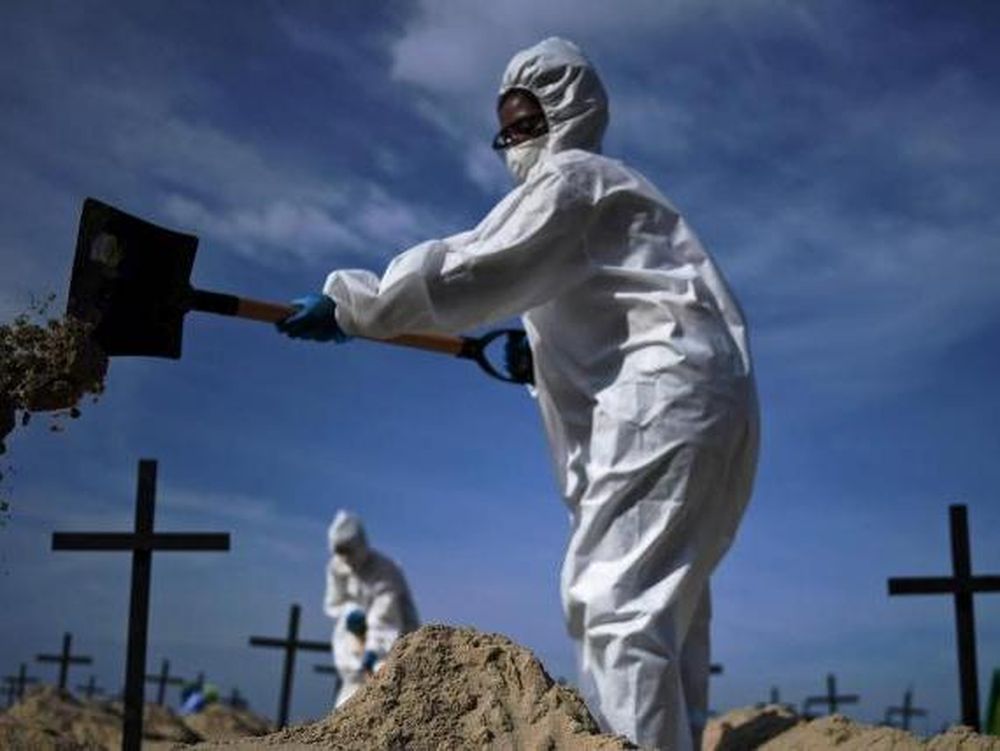 Brasil superó los 50 mil fallecidos